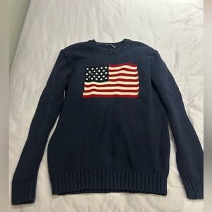 Brandy Melville Dark Blue Knit Sweater